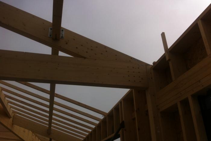 Bâtiment public à La Tranche sur Mer Arcadial Production charpentier fabricant de bâtiments ossature bois
